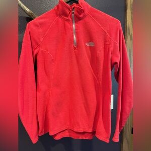 The Northface 3/4 zip fleece pullover size small